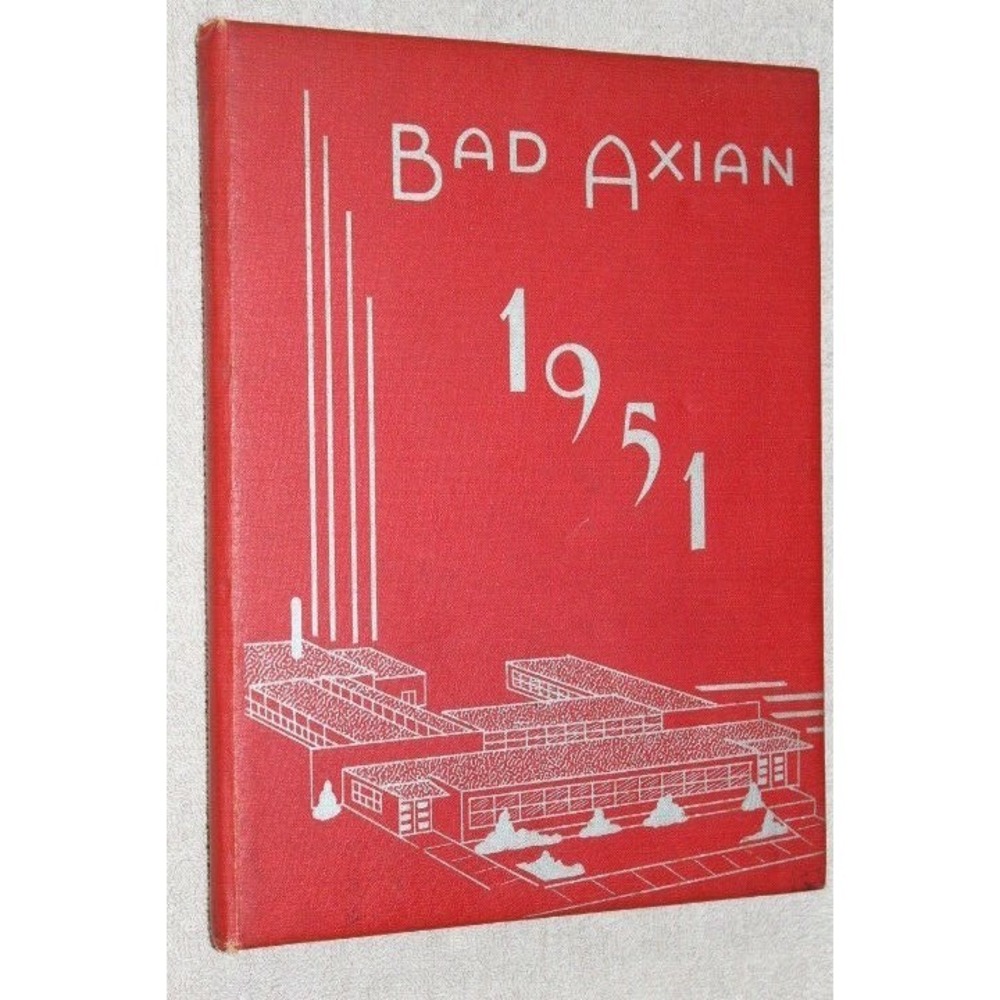 1951 Bad Axe High School Yearbook Annual Bad Axe Michigan MI - Bad Axian